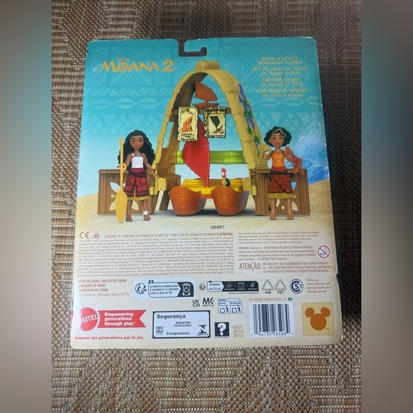 Disney Moana 2 - Moana & Loto's Workshop Play Set,Dolls & Accessories,NWT - Picture 4 of 6